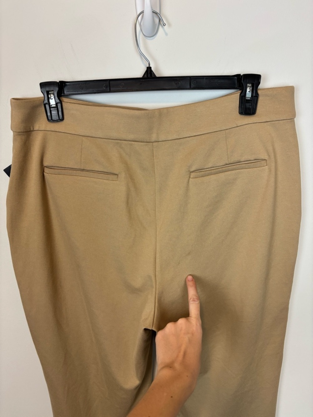 Lauren Ralph Lauren Ponte Ankle Pants in Tan Size XL - Picture 8 of 16
